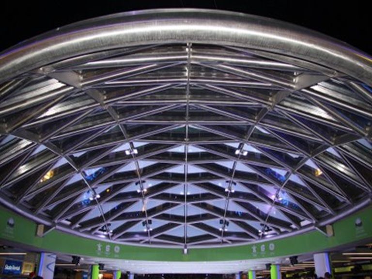 Robson Square Ice Rink Vancouver, British Columbia Olympic Venue underneath view